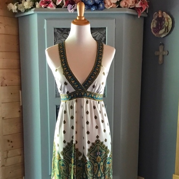 CITY TRIANGLES Dress w/Tie Back SASH. Brand NEW!! - Picture 6 of 7